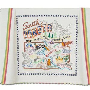Catstudio  South Dakota Tea Towel NWT